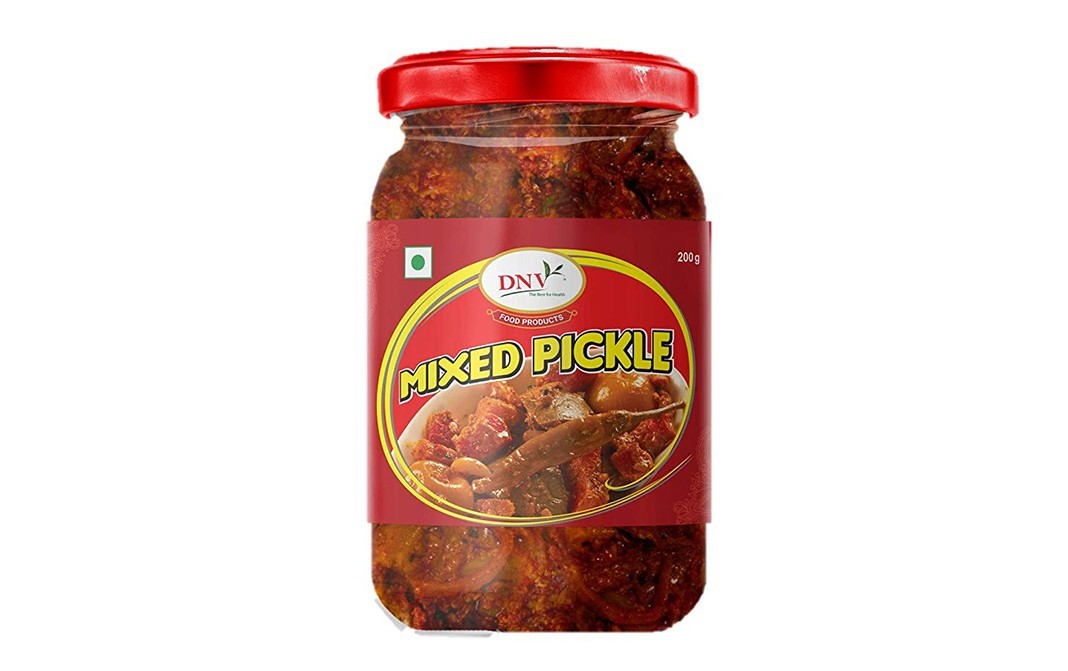 DNV Mixed Pickle    Glass Jar  200 grams